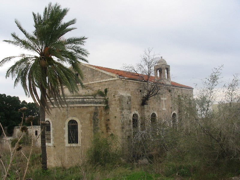 كنيسة الروم الارثوذكس من الجهة الشرقية