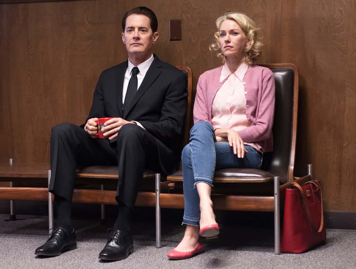 Kyle MacLachlan and Naomi Watts in Twin Peaks: The Return, 2017. Photograph: Suzanne 
